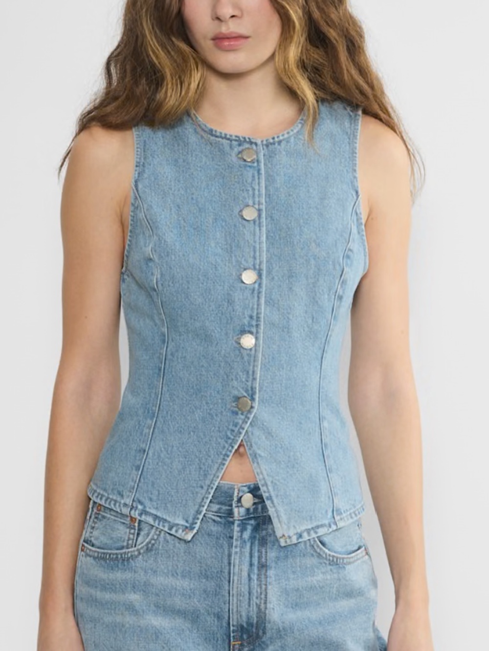 Aritzia Denim Forum - The '90s Vintage Denim Vest